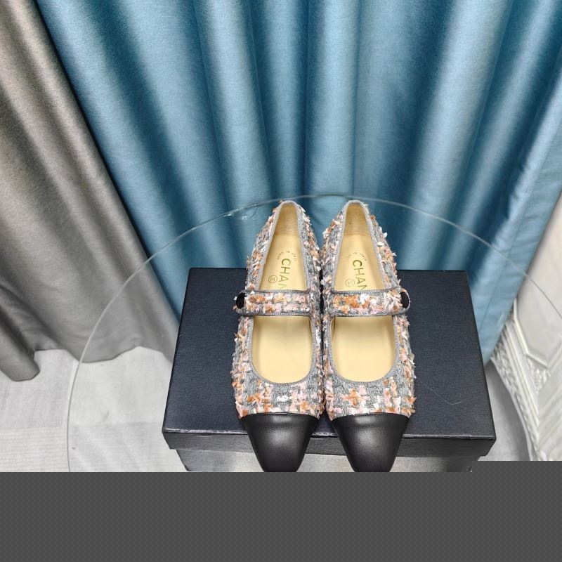 Ch*el flat shoes